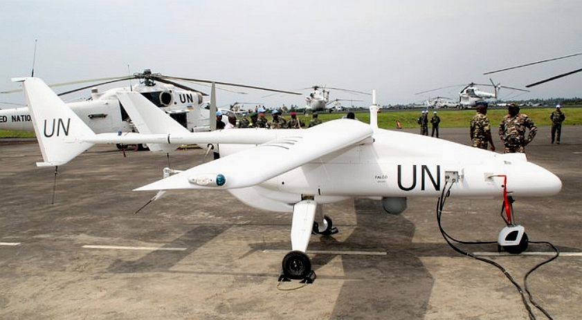 United Nations drone aircraft, unmanned aerial vehicle