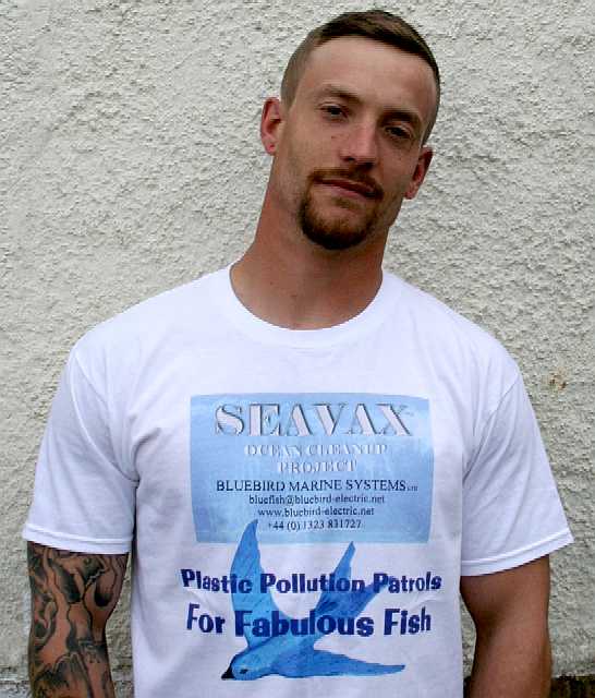 SeaVax team member and supporter