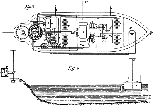 tesla remote control boat