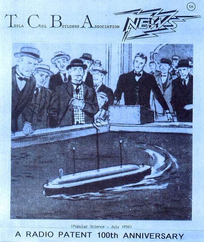 tesla remote control boat