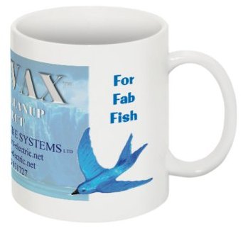 SeaVax supporters mug - for fabulous toxin free fish