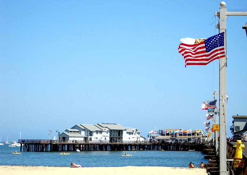 The pier at Santa Barbara, California