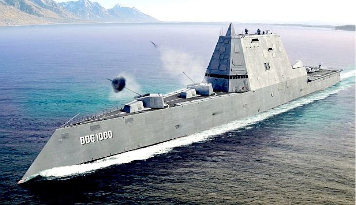 ZUMWALT STEALTH DESTROYER US NAVY RAYTHEON