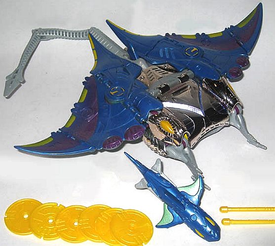Manta ray depthcharge transformer toy