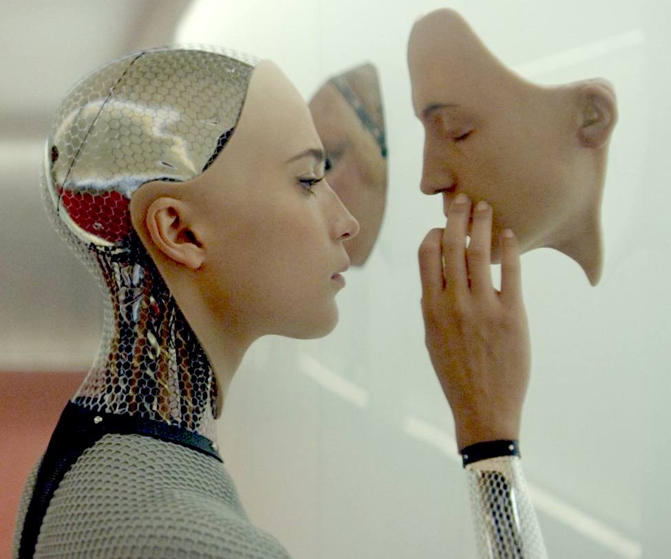 Humanoids wanting to be humans in Ex Machina
