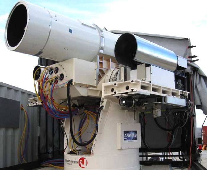 LAWS laser weapons system