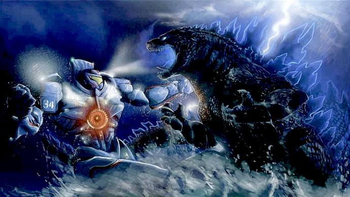 Pacific Rim Vs Godzilla is a natural progression of this science fiction genre
