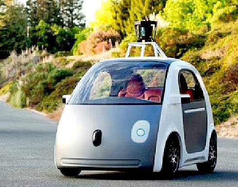 Google's semi autonomous driverless electric car