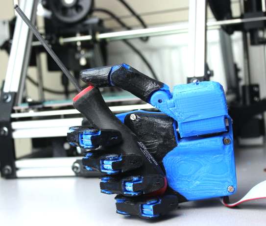 Open hand low cost prosthetic Indiegogo project