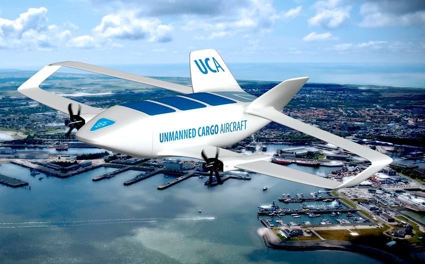 UAV unmanned commercial cargo aircraft