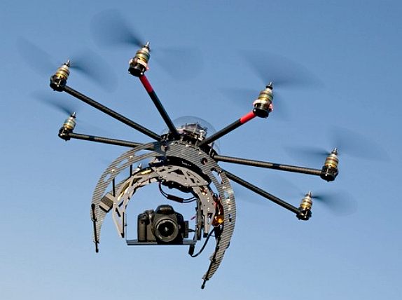 UAV multi-rotor camera platform