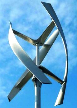 Wind turbine vertical axis generator