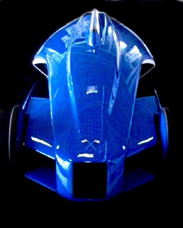 Concept car inspired by Railton Bluebirds