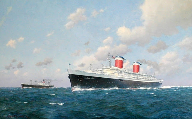 SS United States, Blue Riband record holder
