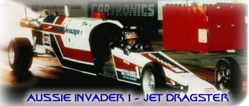 Aussie Invader 1 jet dragster