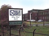 Blue bird toffee factory