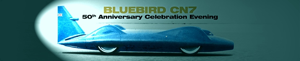 Bluebird land speed record 50th anniversary