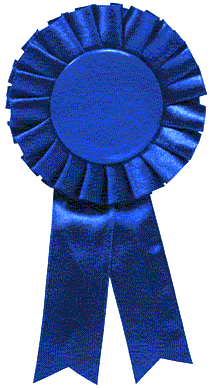 The blue ribbon sign of excellence