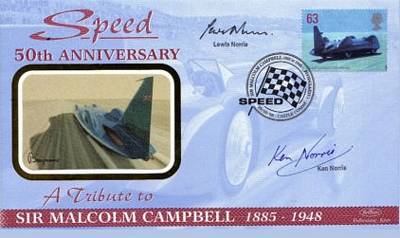Bluebirds 50th anniversary of speed, a tribute to Sir Malcom Campbell