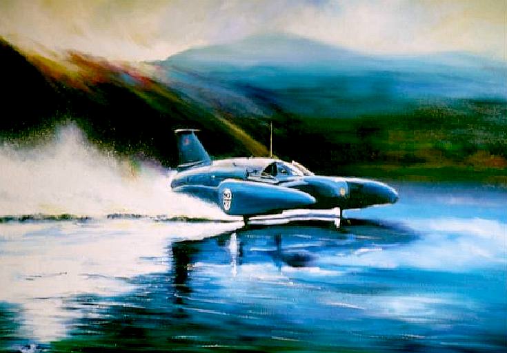 The Blue Bird K7 was jet powered - Donald Campbell CBE RIP