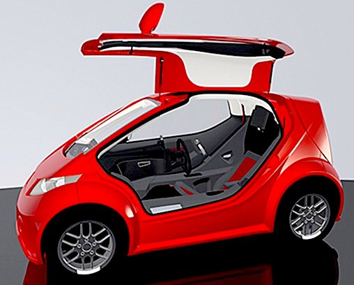 Eco Car Gull Wing Doors Timber Steel Framed Diy Electric