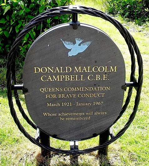 DONALD CAMPBELL CBE REST IN PEACE BLUEBIRD K7 SALVAGE OPERATION