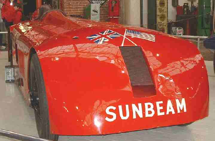 1,000 horsepower Sunbeam at Beaulieu Motor Museum