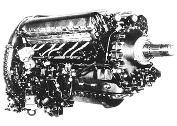 Rolls Royce Merlin engine as used in Spitfires and Hurricanes