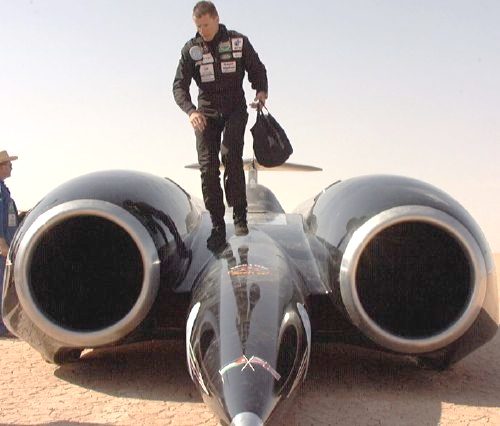 Andy Green exits Thrust SSC