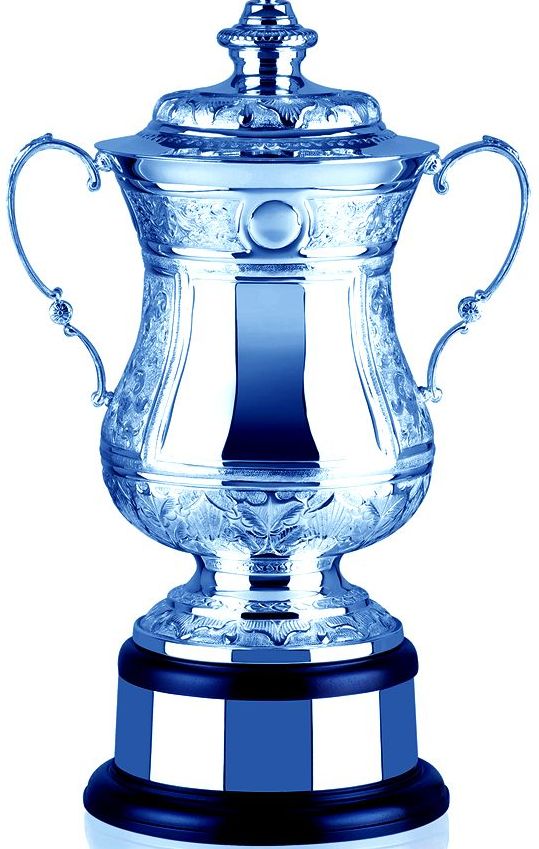 The Bluebird World Cup trophy