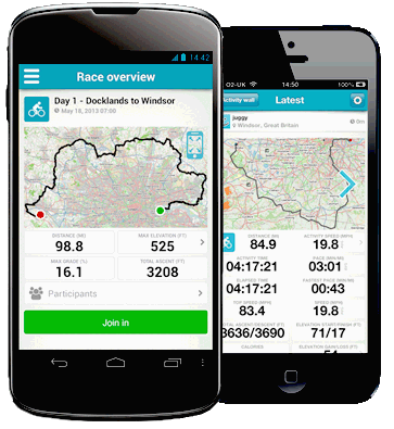 Map my tracks - sport event gps tracking system