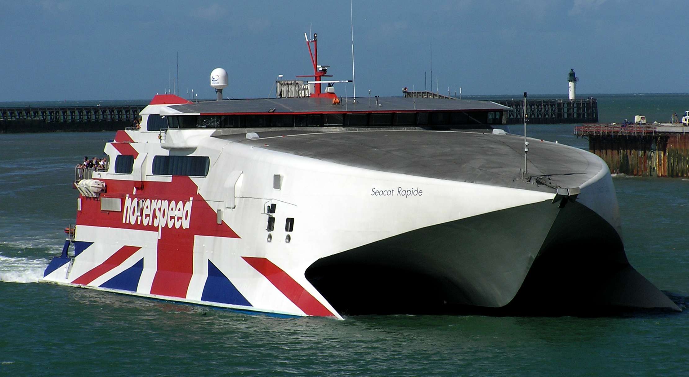 Hoverspeed cross channel ferry services