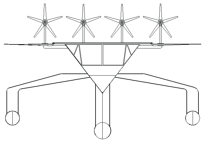 Bluebird Marine Systems Ltd, end elevation, Autonomous robot boat