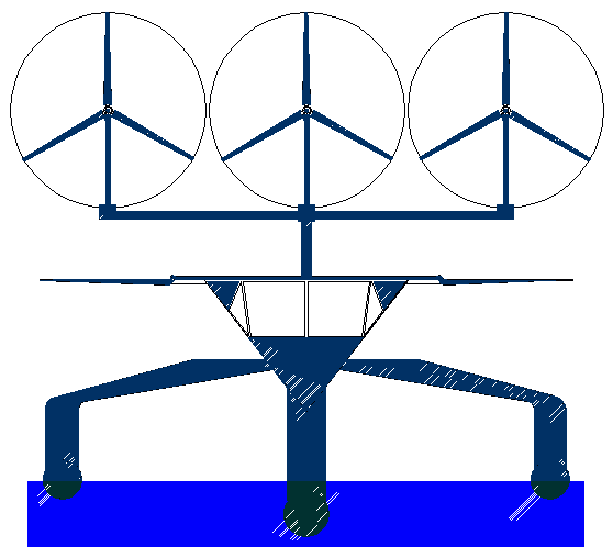 An autonomous ship that is powered by energy harvested from nature