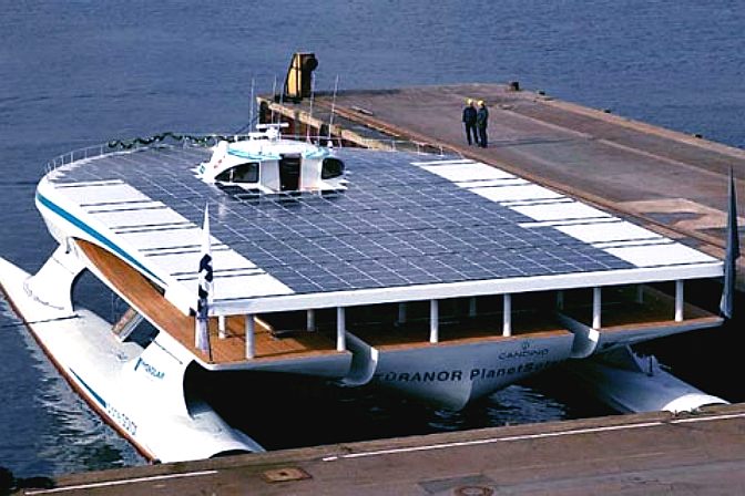 Planetsolar, world's largest solar powered catamaran