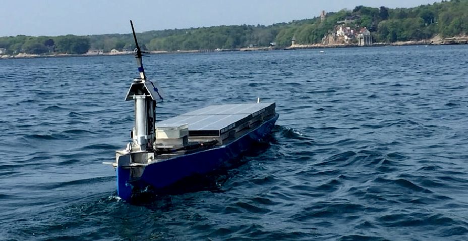 Solar Voyager is an autonomous robotic boat