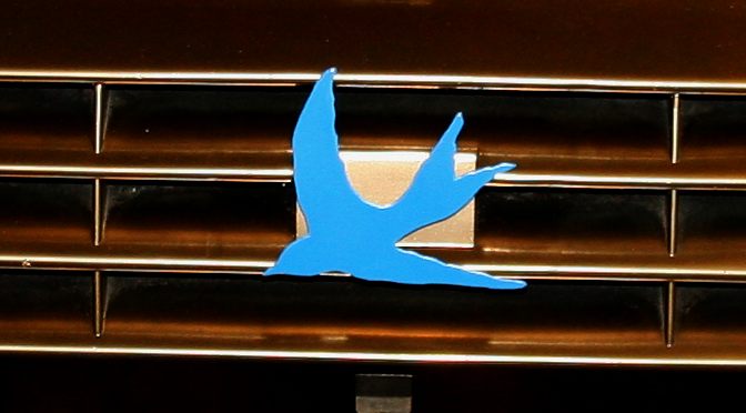 The blue bird legend - car motif 2014