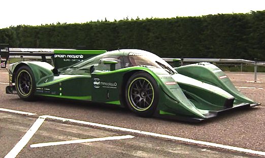 Lord Drayson electric land speed record