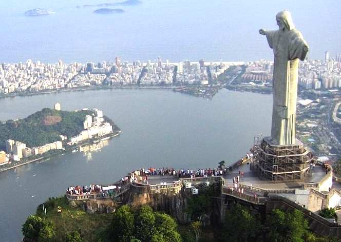 Jesus Christ the redeemer, Corcovado mountain, Rio de Janeiro