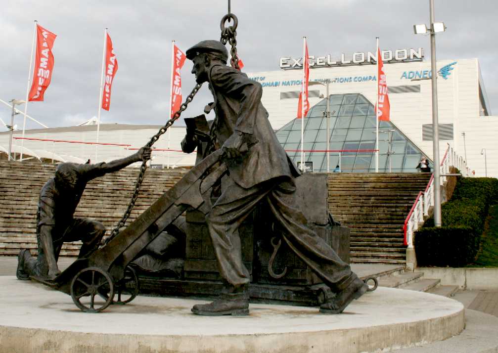 The London Excel exhibition and conference centre