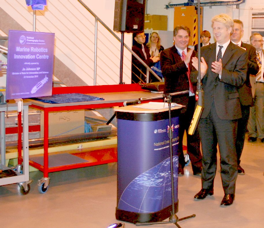 Jo Johnson MP opened the centre formally