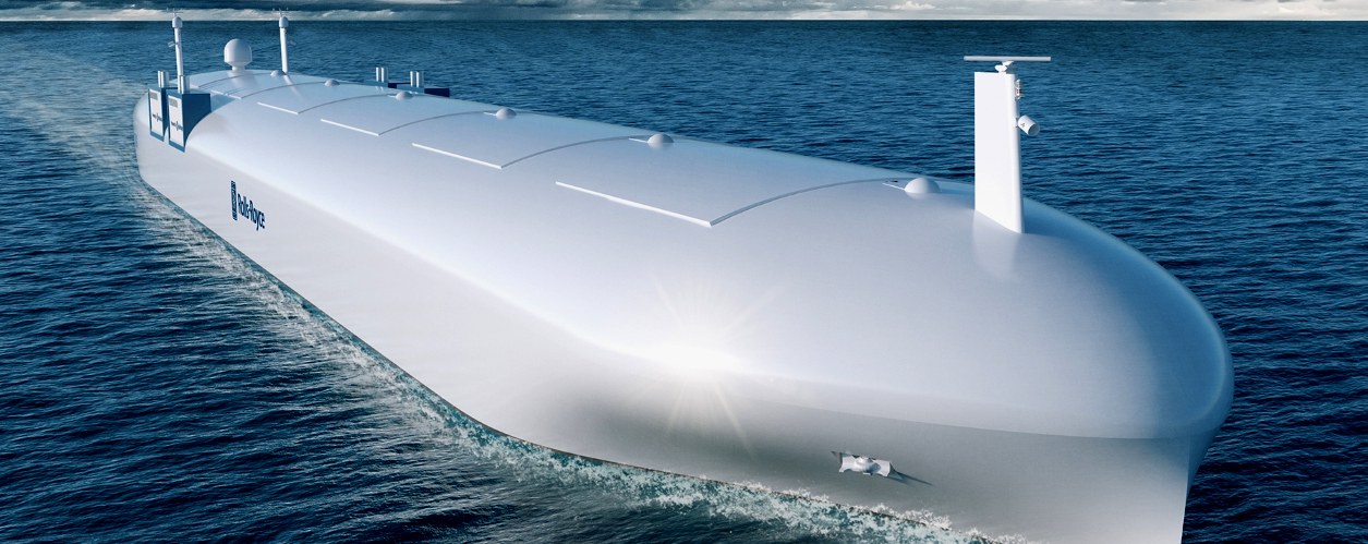 Rolls Royce concept for an autonomous unmanned ship