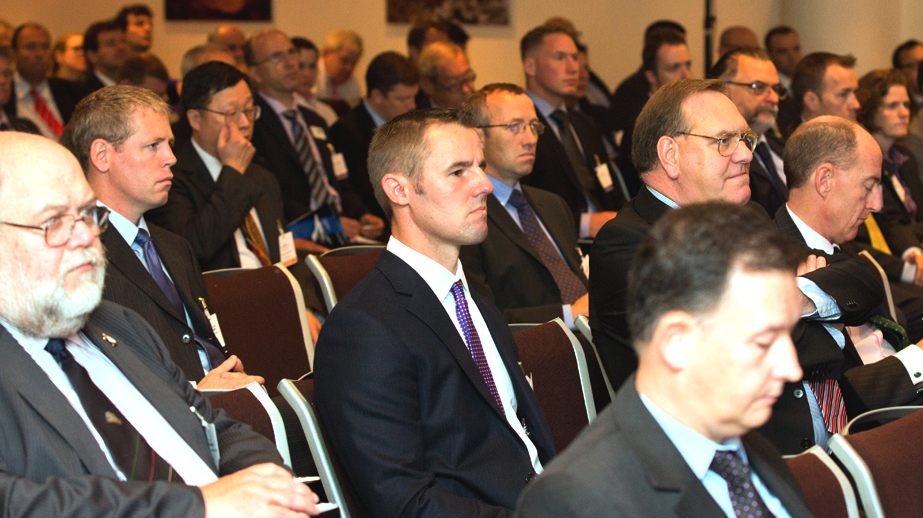 Delegates at the UAS event, Twickenham, London 2014