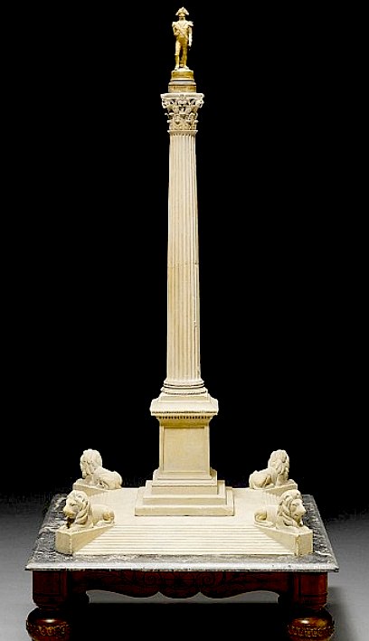 A model on Nelson's column