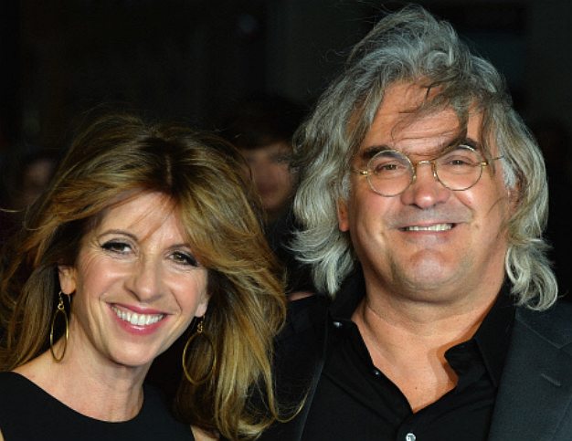 Director Paul Greengrass and his wife Joanna