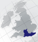 South-East England EU regional map