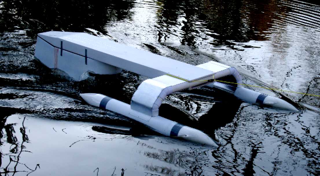SeaVax ocean plastic cleanup drone launched March 2015