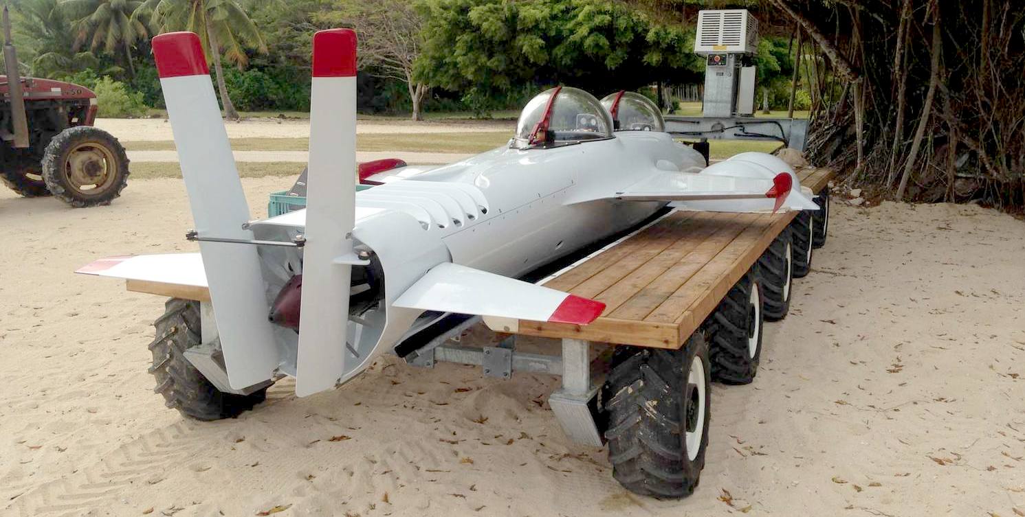 AMPHIBIOUS BOAT LAUNCHING SYSTEM MOTORISED REMOTELY ...