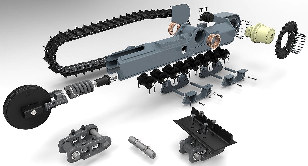 Nasa Crawler Tracks Schematic