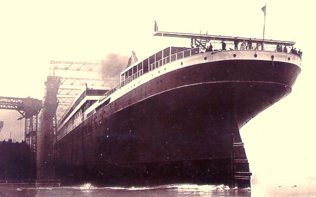 Launching of the Britannic